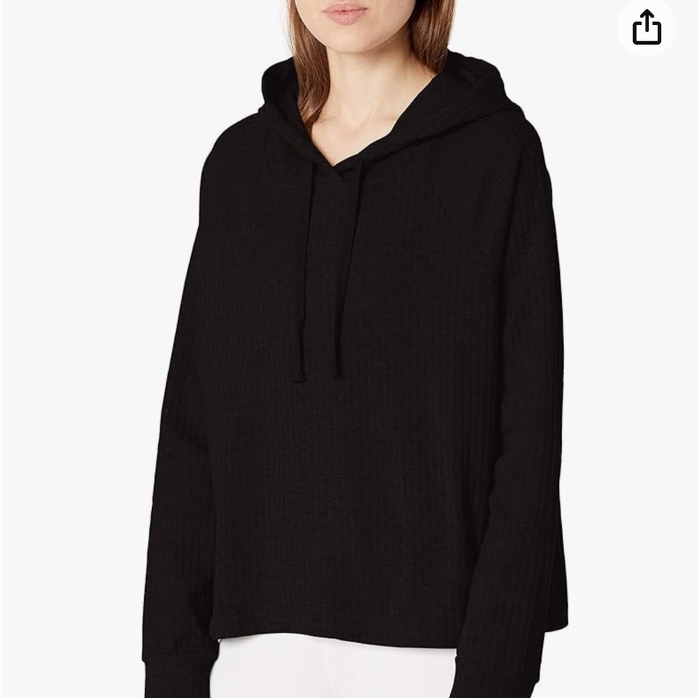 Danskin Black Sweatshirt Size Large